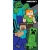 Ręcznik Kąpielowy z Disney 75x150 - Minecraft cały